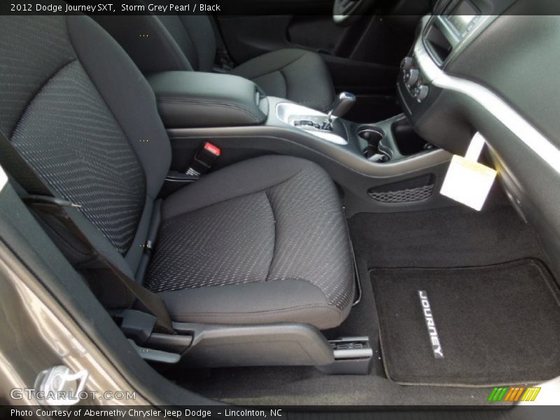 Storm Grey Pearl / Black 2012 Dodge Journey SXT