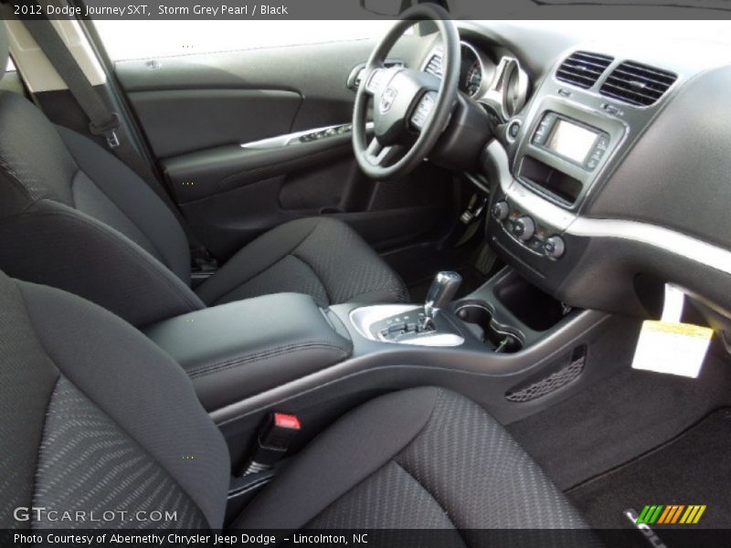 Storm Grey Pearl / Black 2012 Dodge Journey SXT