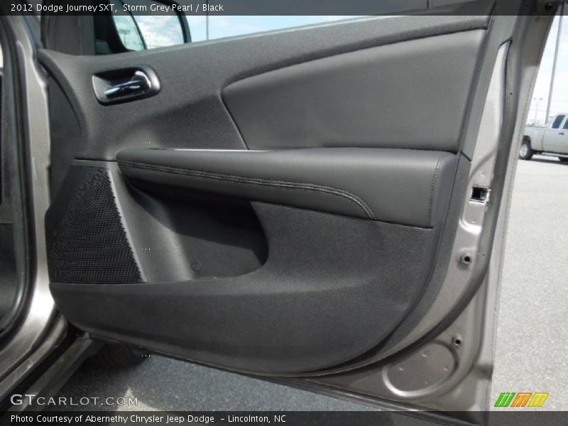Storm Grey Pearl / Black 2012 Dodge Journey SXT