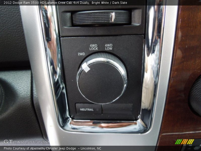 Bright White / Dark Slate 2012 Dodge Ram 3500 HD Laramie Crew Cab 4x4 Dually