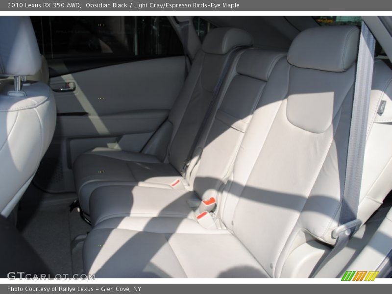 Obsidian Black / Light Gray/Espresso Birds-Eye Maple 2010 Lexus RX 350 AWD