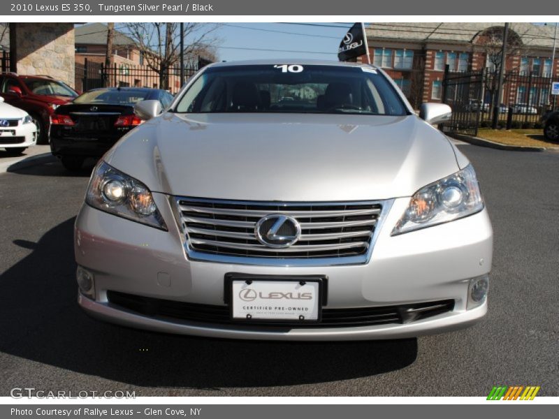 Tungsten Silver Pearl / Black 2010 Lexus ES 350