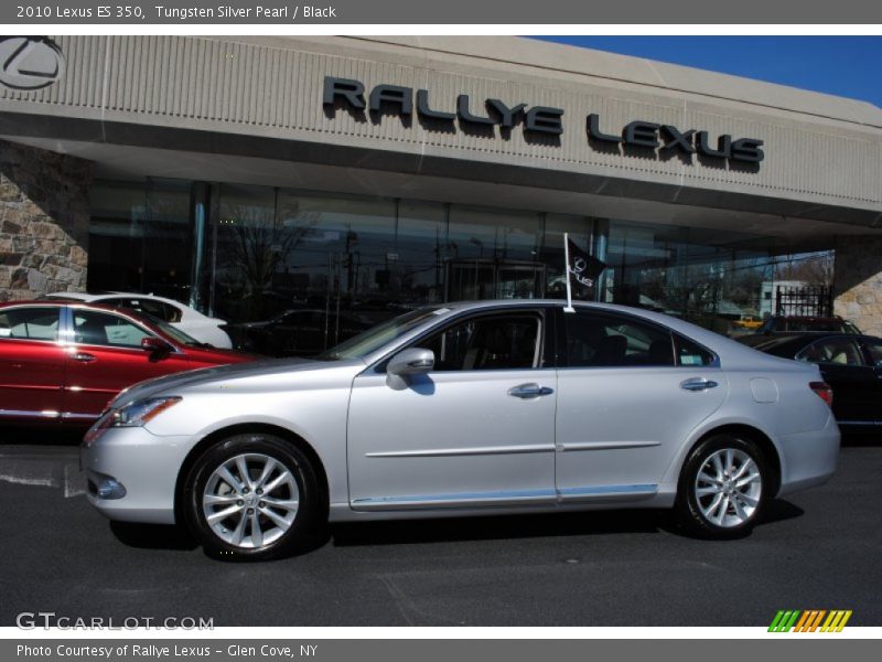 Tungsten Silver Pearl / Black 2010 Lexus ES 350
