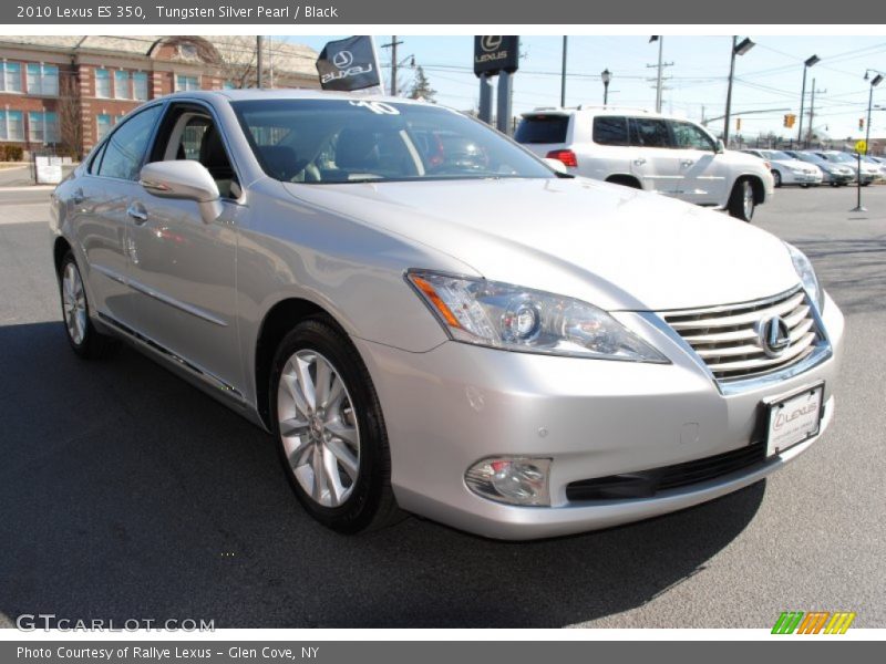 Tungsten Silver Pearl / Black 2010 Lexus ES 350