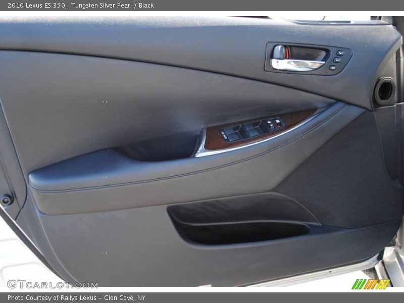 Tungsten Silver Pearl / Black 2010 Lexus ES 350