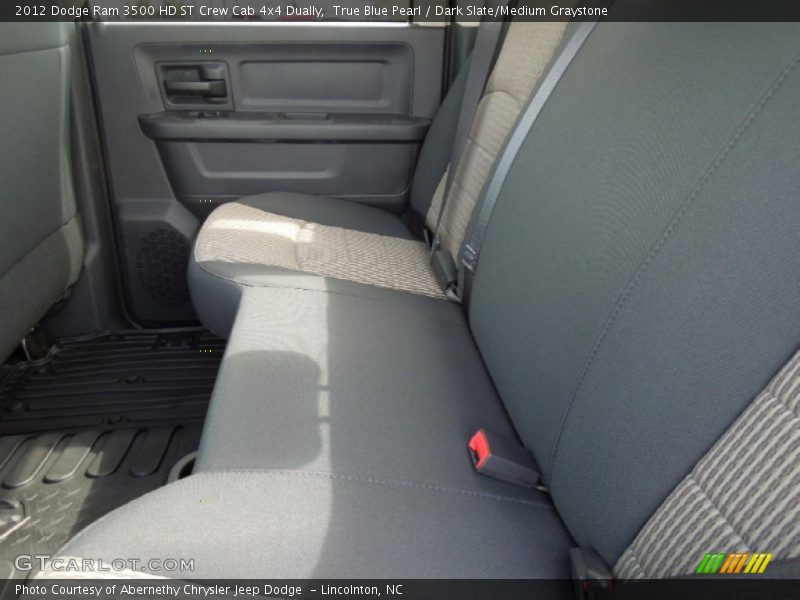 True Blue Pearl / Dark Slate/Medium Graystone 2012 Dodge Ram 3500 HD ST Crew Cab 4x4 Dually