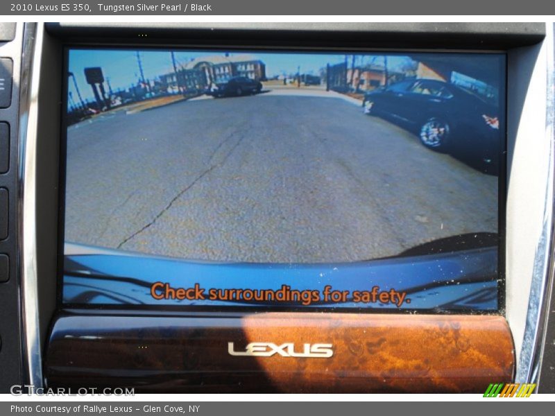Tungsten Silver Pearl / Black 2010 Lexus ES 350