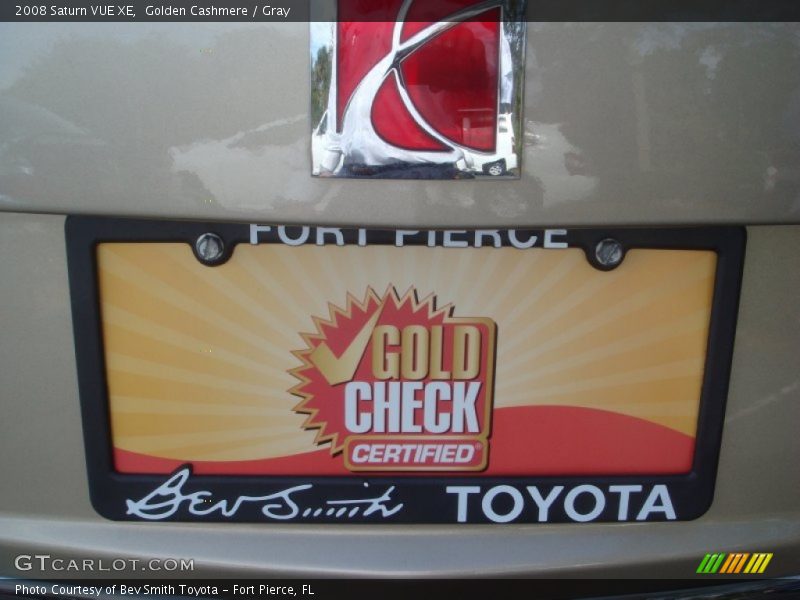 Golden Cashmere / Gray 2008 Saturn VUE XE