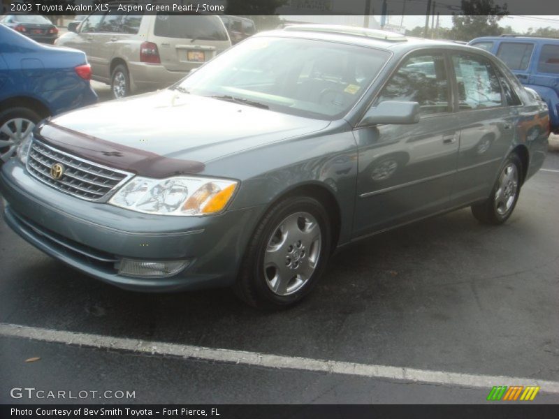Aspen Green Pearl / Stone 2003 Toyota Avalon XLS