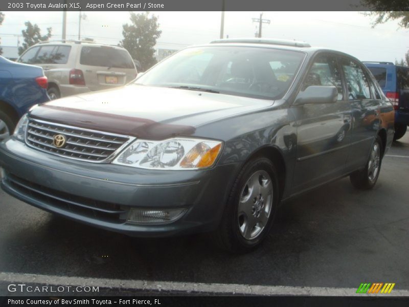 Aspen Green Pearl / Stone 2003 Toyota Avalon XLS