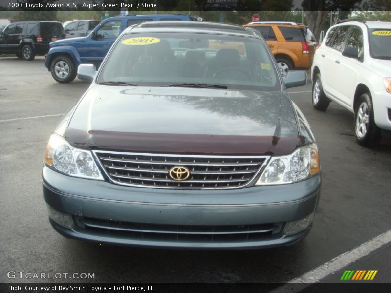 Aspen Green Pearl / Stone 2003 Toyota Avalon XLS