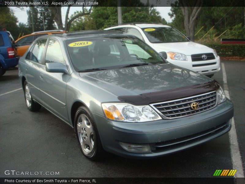 Aspen Green Pearl / Stone 2003 Toyota Avalon XLS