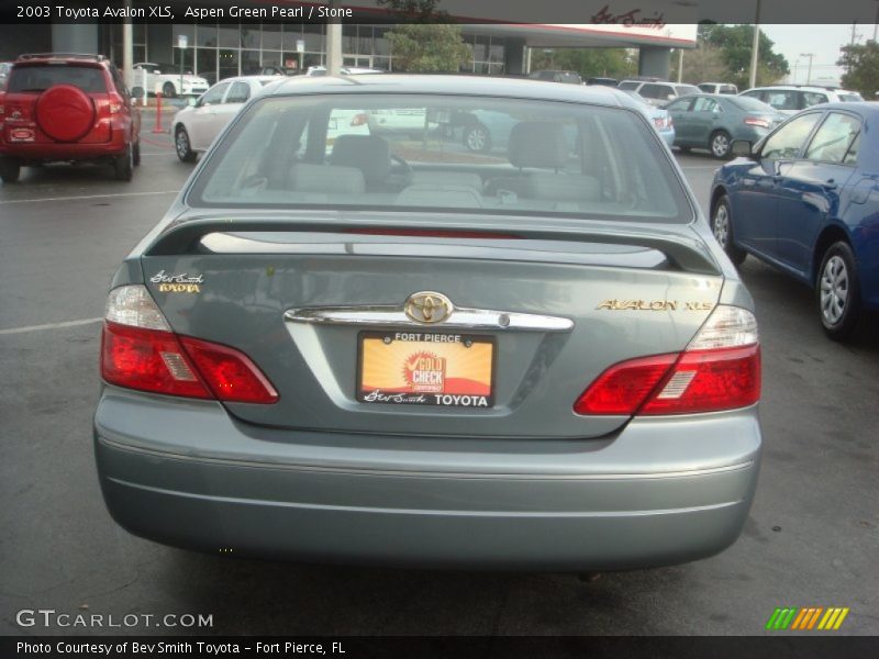 Aspen Green Pearl / Stone 2003 Toyota Avalon XLS