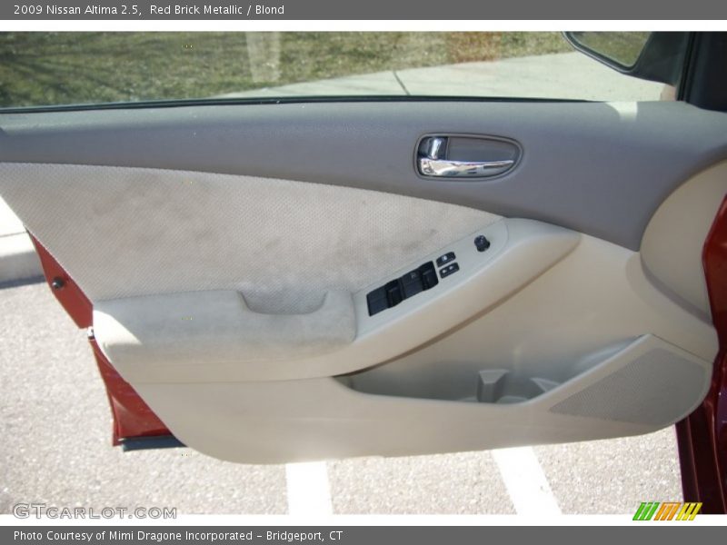 Red Brick Metallic / Blond 2009 Nissan Altima 2.5
