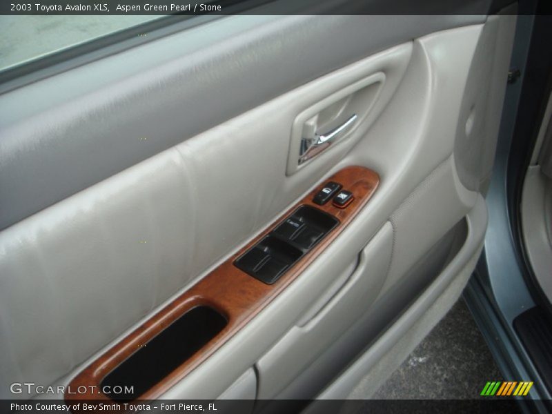 Aspen Green Pearl / Stone 2003 Toyota Avalon XLS