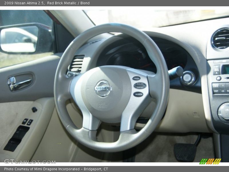 Red Brick Metallic / Blond 2009 Nissan Altima 2.5