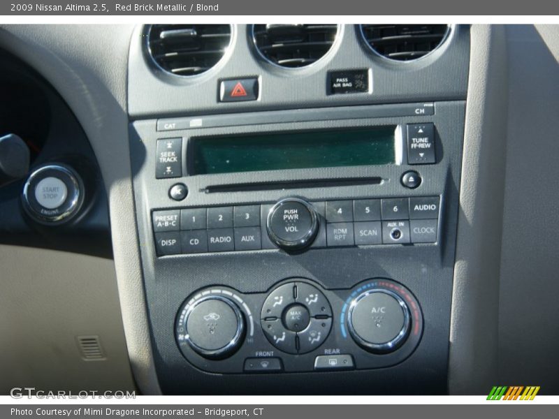 Red Brick Metallic / Blond 2009 Nissan Altima 2.5