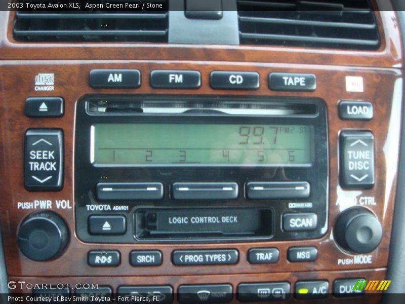 Aspen Green Pearl / Stone 2003 Toyota Avalon XLS
