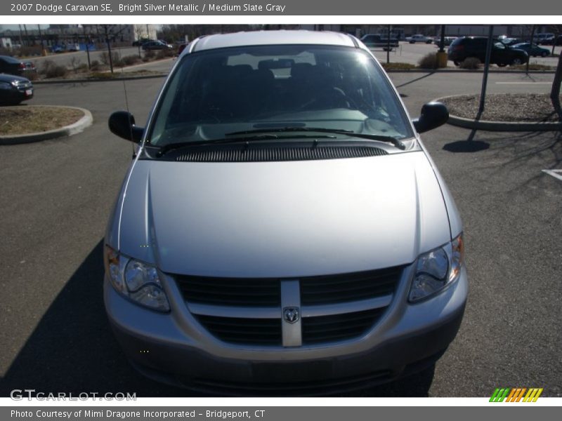 Bright Silver Metallic / Medium Slate Gray 2007 Dodge Caravan SE