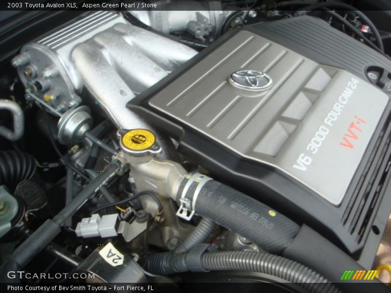 Aspen Green Pearl / Stone 2003 Toyota Avalon XLS