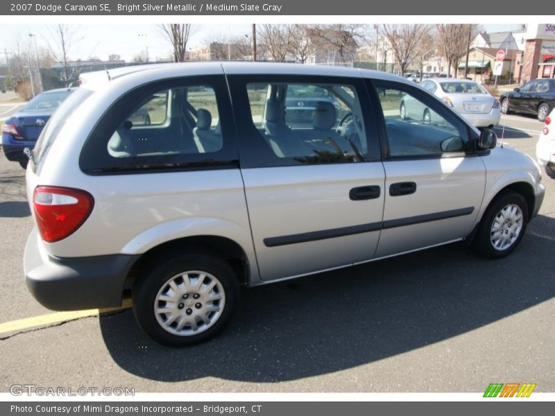 Bright Silver Metallic / Medium Slate Gray 2007 Dodge Caravan SE