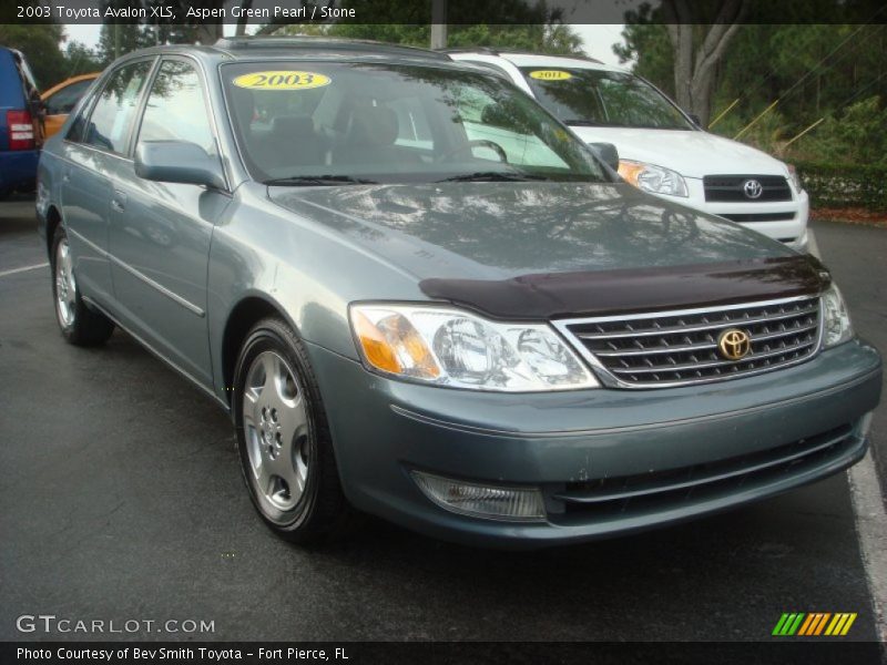 Aspen Green Pearl / Stone 2003 Toyota Avalon XLS