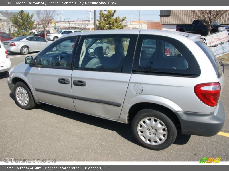 Bright Silver Metallic / Medium Slate Gray 2007 Dodge Caravan SE