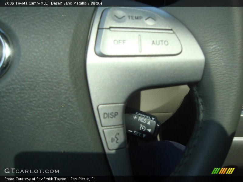 Desert Sand Metallic / Bisque 2009 Toyota Camry XLE