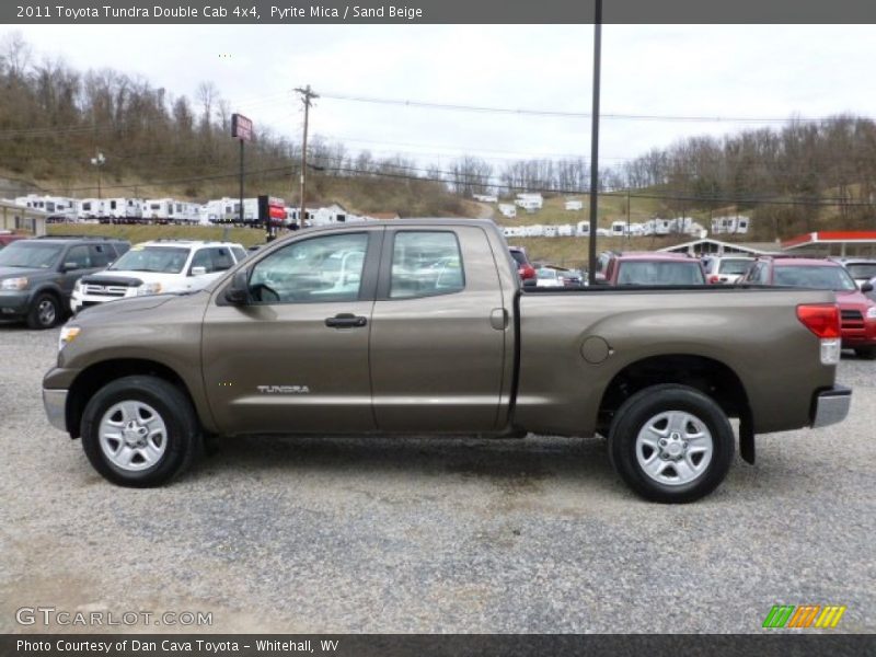 Pyrite Mica / Sand Beige 2011 Toyota Tundra Double Cab 4x4