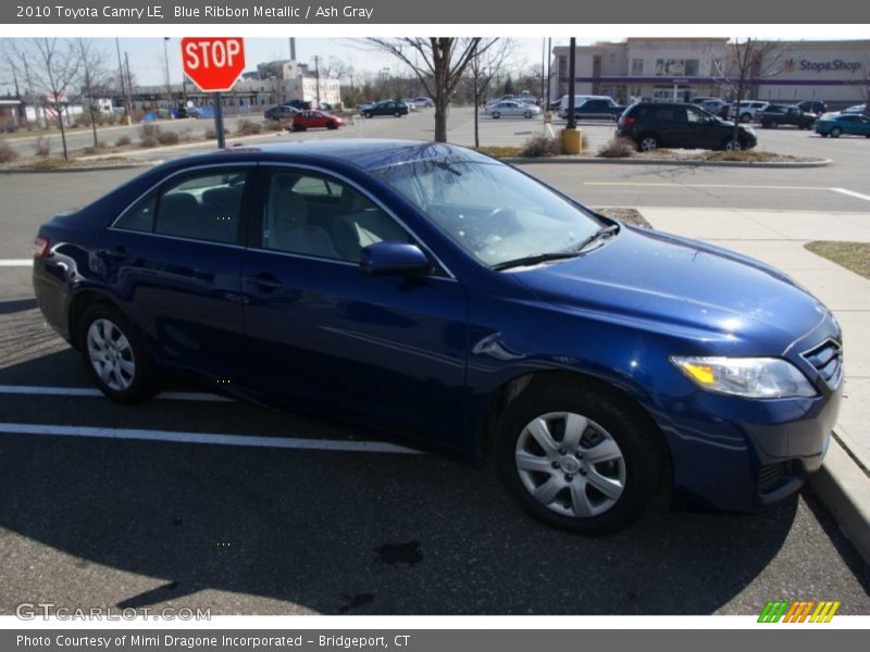 Blue Ribbon Metallic / Ash Gray 2010 Toyota Camry LE