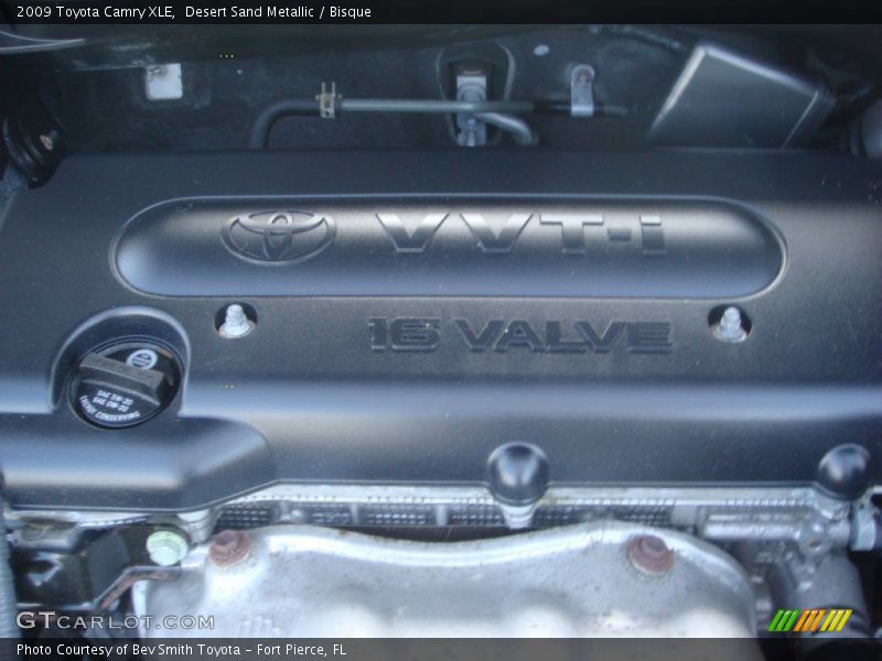 Desert Sand Metallic / Bisque 2009 Toyota Camry XLE