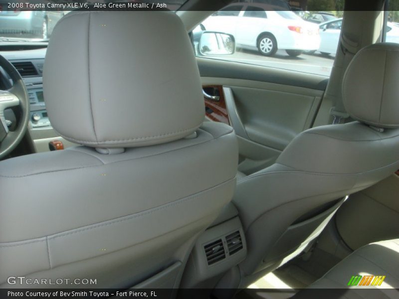 Aloe Green Metallic / Ash 2008 Toyota Camry XLE V6
