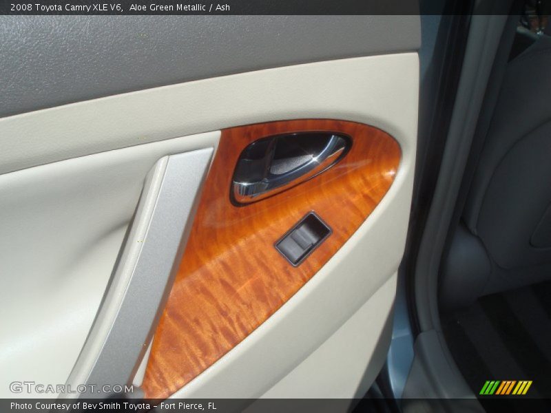Aloe Green Metallic / Ash 2008 Toyota Camry XLE V6