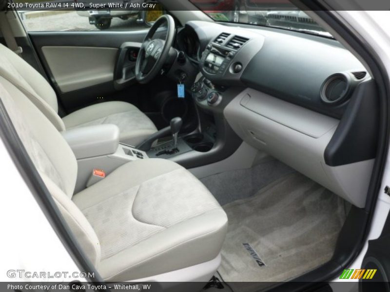 Super White / Ash Gray 2010 Toyota RAV4 I4 4WD