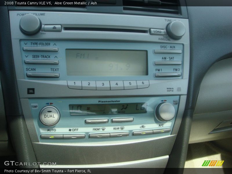 Aloe Green Metallic / Ash 2008 Toyota Camry XLE V6