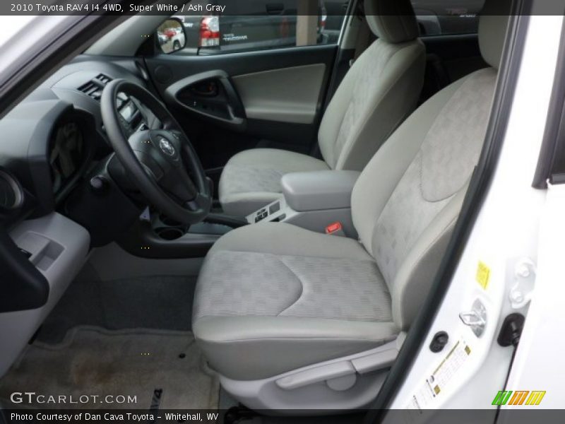 Super White / Ash Gray 2010 Toyota RAV4 I4 4WD