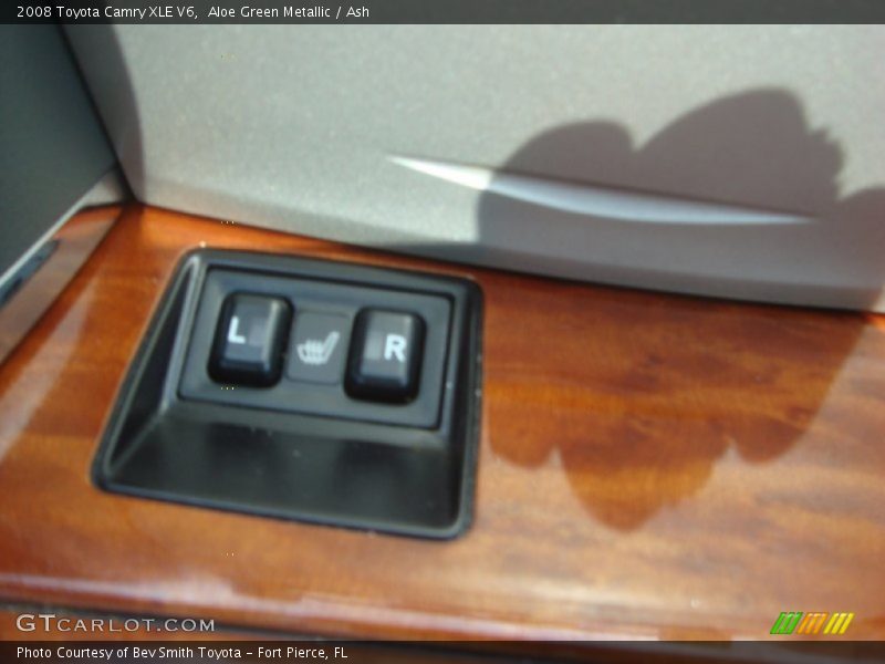 Aloe Green Metallic / Ash 2008 Toyota Camry XLE V6