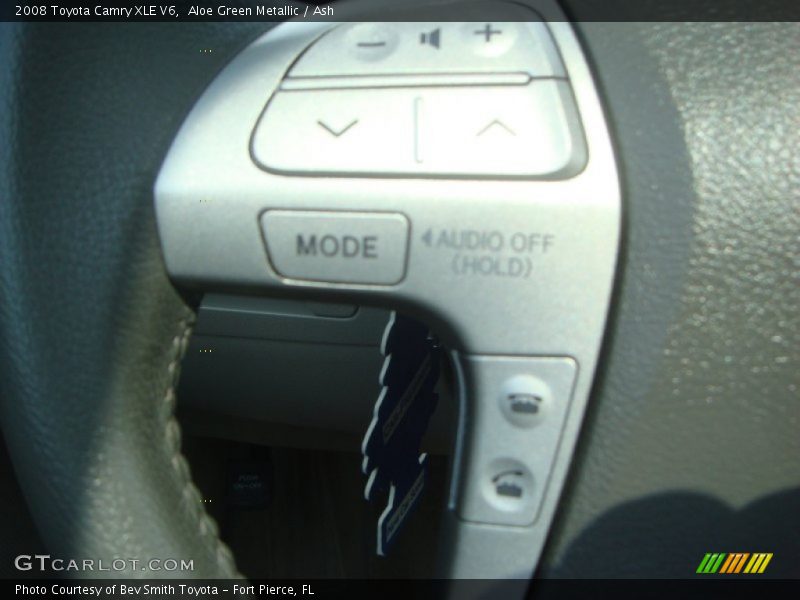 Aloe Green Metallic / Ash 2008 Toyota Camry XLE V6