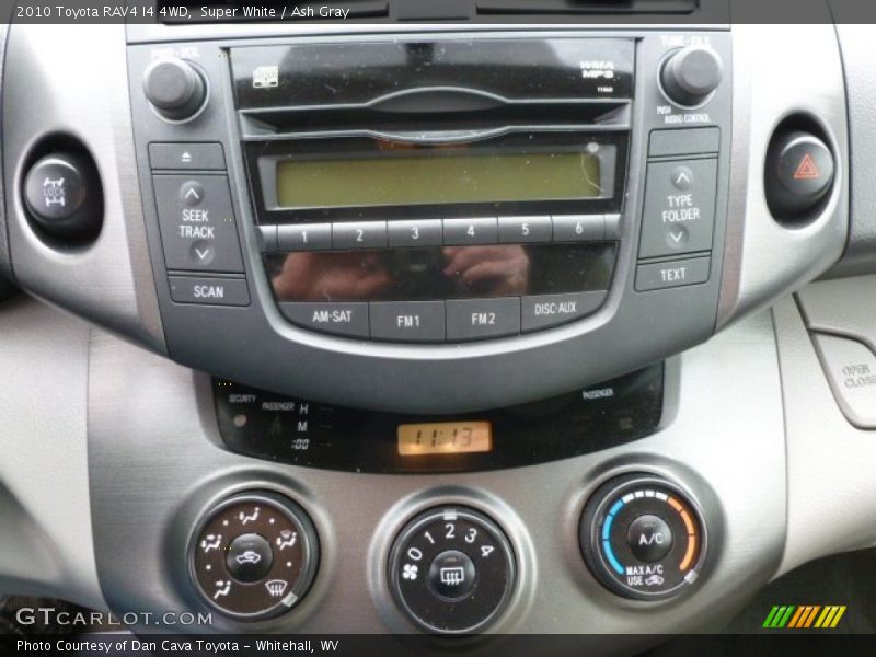 Super White / Ash Gray 2010 Toyota RAV4 I4 4WD