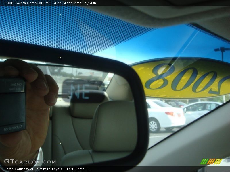 Aloe Green Metallic / Ash 2008 Toyota Camry XLE V6