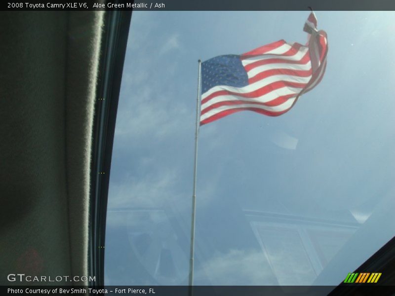 Aloe Green Metallic / Ash 2008 Toyota Camry XLE V6