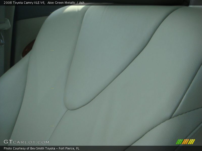 Aloe Green Metallic / Ash 2008 Toyota Camry XLE V6