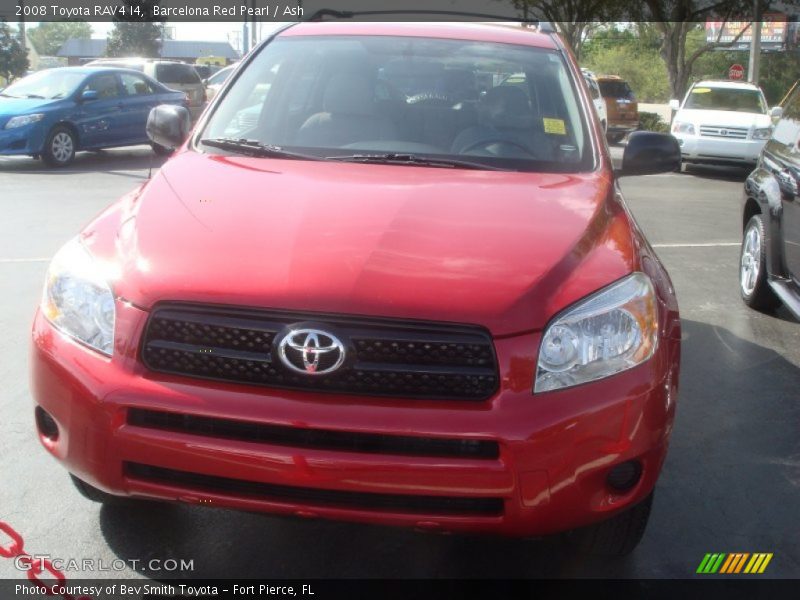 Barcelona Red Pearl / Ash 2008 Toyota RAV4 I4