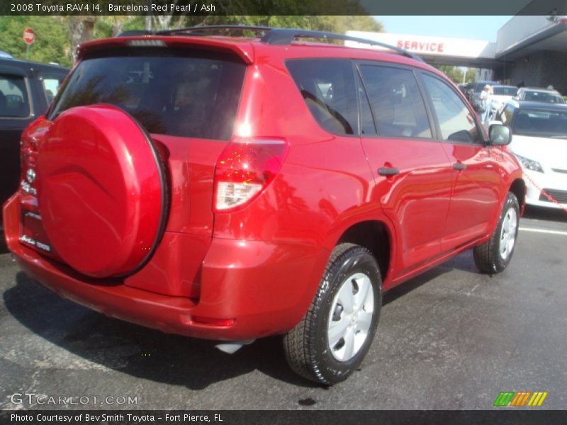 Barcelona Red Pearl / Ash 2008 Toyota RAV4 I4