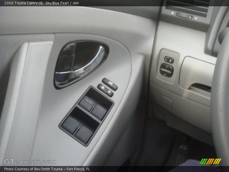 Sky Blue Pearl / Ash 2009 Toyota Camry LE