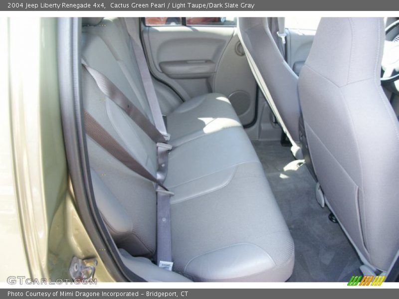 Cactus Green Pearl / Light Taupe/Dark Slate Gray 2004 Jeep Liberty Renegade 4x4