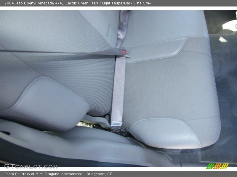 Cactus Green Pearl / Light Taupe/Dark Slate Gray 2004 Jeep Liberty Renegade 4x4