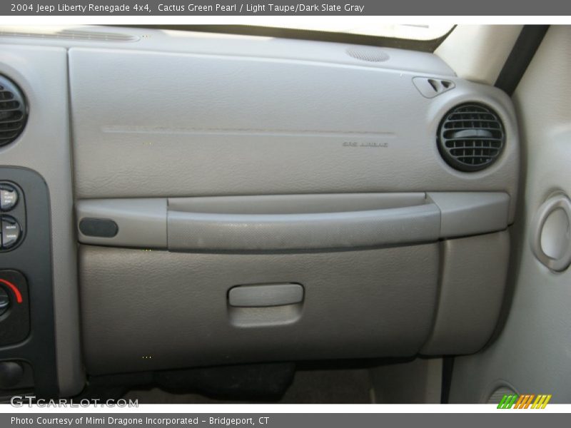 Cactus Green Pearl / Light Taupe/Dark Slate Gray 2004 Jeep Liberty Renegade 4x4