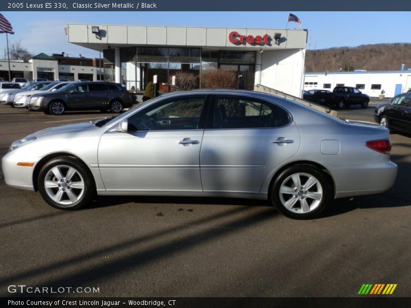 Classic Silver Metallic / Black 2005 Lexus ES 330