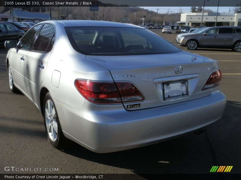 Classic Silver Metallic / Black 2005 Lexus ES 330